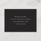 Bedrijfsadviseur Visitekaartje (Achterkant)