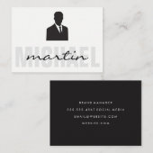 Bedrijfsadviseur Visitekaartje (Voorkant / Achterkant)