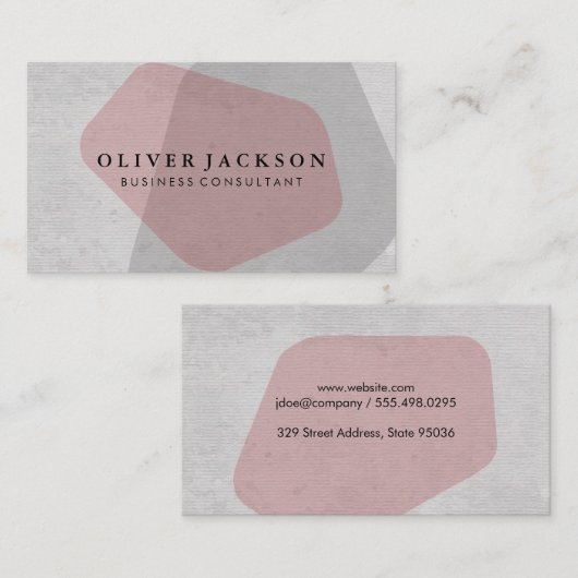 Bedrijfsadviseur Visitekaartje (Voorkant / Achterkant)