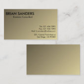 Bedrijfsadviseur - Visitekaartjes (Voorkant / Achterkant)