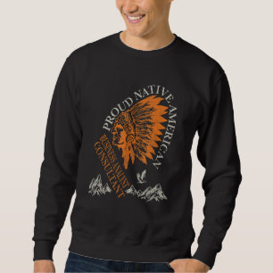 Bedrijfsanalist Consultant Trots Native American Trui