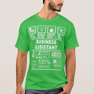 BEDRIJFSASSISTANT NICE ONTWERP 2017 T-SHIRT