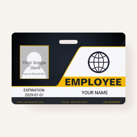 Bedrijfsbadge Badge (Voorkant)