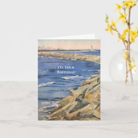 Bedrijfsbedrijf Budget Verjaardag Kaart (Gele Bloem)