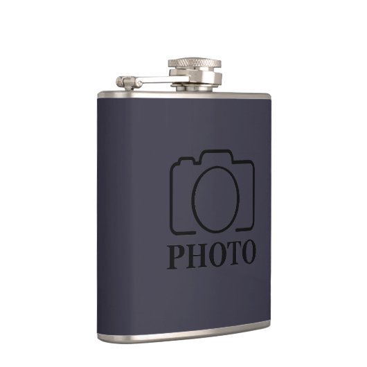 Bedrijfsbedrijf Creëer Uw eigen aangepaste Sjabloo Heupfles (Rechts)