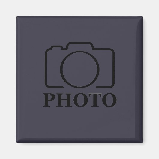 Bedrijfsbedrijf Creëer Uw eigen aangepaste Sjabloo Magneet (Voorkant)