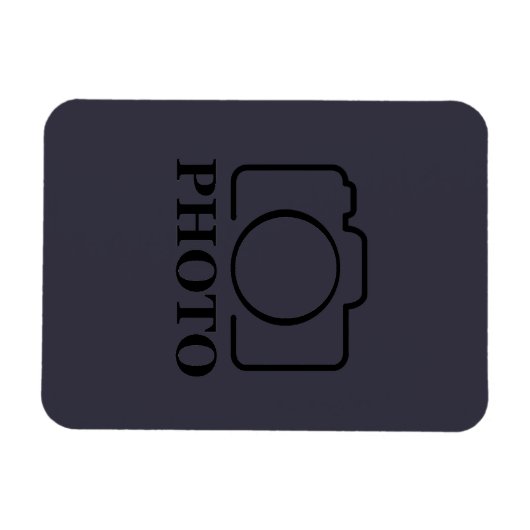 Bedrijfsbedrijf Creëer Uw eigen aangepaste Sjabloo Magneet (Horizontaal)