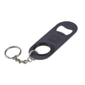 Bedrijfsbedrijf Creëer Uw eigen aangepaste Sjabloo Mini Flessenopener (Voorkant Gekanteld)