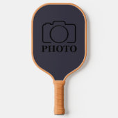 Bedrijfsbedrijf Creëer Uw eigen aangepaste Sjabloo Pickleball Paddle (Voorkant)