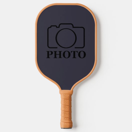 Bedrijfsbedrijf Creëer Uw eigen aangepaste Sjabloo Pickleball Paddle (Voorkant)