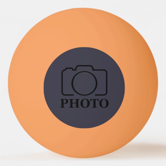 Bedrijfsbedrijf Creëer Uw eigen aangepaste Sjabloo Pingpongbal (Voorkant)