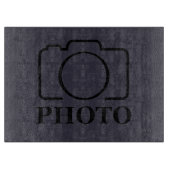 Bedrijfsbedrijf Creëer Uw eigen aangepaste Sjabloo Snijplank (Voorkant)