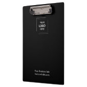 Bedrijfsbedrijf Minimalist Custom Logo Klembord (Links)