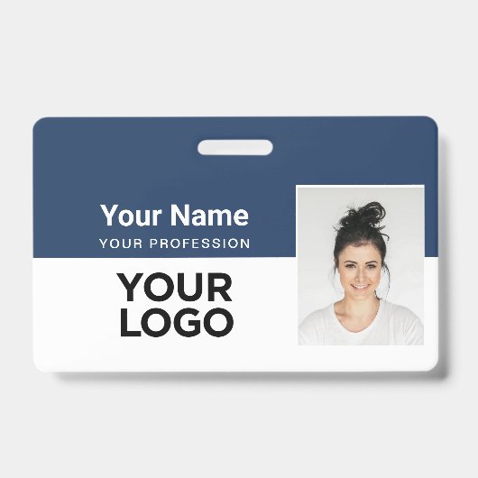 Bedrijfsbeveiliging Id Naam Badges Werknemer (Voorzijde)