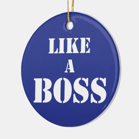 Bedrijfsbodes Keramisch Ornament (Links)