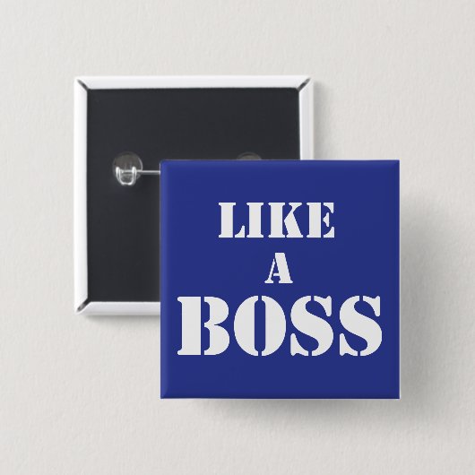 Bedrijfsbodes Vierkante Button 5,1 Cm (Voorkant /achterkant)