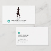 bedrijfsboekhoudingsfinanciering visitekaartje (Voorkant / Achterkant)