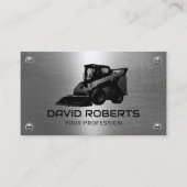 Bedrijfsbouwapparatuur — Metaal Visitekaartje (Voorkant)