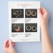 Bedrijfscatalogus 8 sjabloon van productverkoop flyer (Hand)