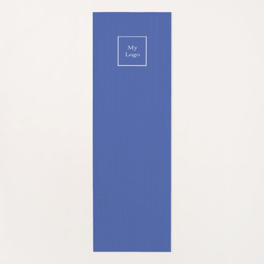 Bedrijfscentrum met logo blauwe klassieker yogamat (Voorkant)