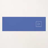 Bedrijfscentrum met logo blauwe klassieker yogamat (Voorkant (horizontaal))