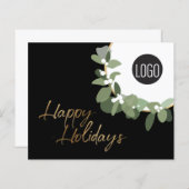 Bedrijfscentrum Prettige feestdagen Geen fotobudge (Voorkant / Achterkant)