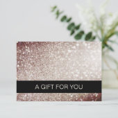 BEDRIJFSCERTIFICAAT cadeau voor u (Staand voorkant)