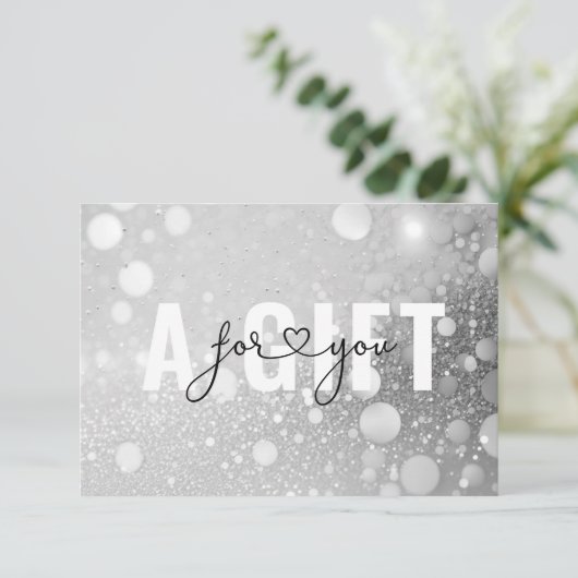 BEDRIJFSCERTIFICAAT | GLITTER (Staand voorkant)