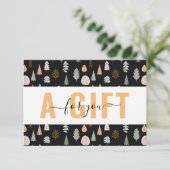 BEDRIJFSCERTIFICAAT | Kerstmis | Winterboom (Staand voorkant)