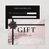 BEDRIJFSCERTIFICAAT | Lint | Glitter (Voorkant / Achterkant)