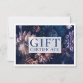 BEDRIJFSCERTIFICAAT | Modern | Floral | (Voorkant)