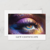 BEDRIJFSCERTIFICAAT | Modern | Foto Glitter (Voorkant / Achterkant)