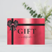 BEDRIJFSCERTIFICAAT | Modern | Lint (Staand voorkant)