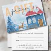 BEDRIJFSCERTIFICAAT | Sneeuwpatroon met kerstmis