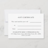 BEDRIJFSCERTIFICAAT | Voor jou | Goudmarmer (Achterkant)