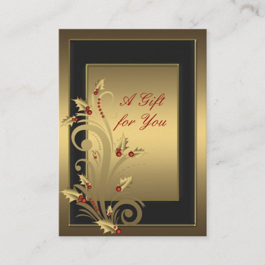 Bedrijfsclassificatiecertificaten voor feestdagen kortingskaartje (Voorkant)