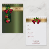 Bedrijfsclassificatiecertificaten voor feestdagen kortingskaartje (Voorkant / Achterkant)