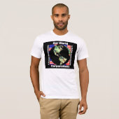 Bedrijfscriminaliteit en pseudooverheid t-shirt (Voorkant volledig)