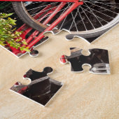 Bedrijfscyclus voor landbouwers legpuzzel (Zijkant)