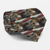  bedrijfsdummyvrachtwagen op een bouwplaats stropdas (Opgerold)