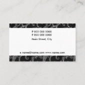 bedrijfselegant visitekaartje (Achterkant)