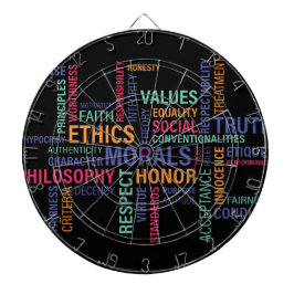 "Bedrijfsethiek" Dartbord