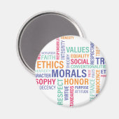 "Bedrijfsethiek" Magneet (Voorkant / Achterkant)