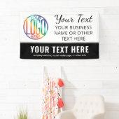 Bedrijfsevenement Modern Professional Logo Brandin Spandoek (Insitu)