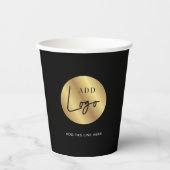 Bedrijfsevenement voor bedrijven met het merk Blac Papieren Bekers (Voorkant)