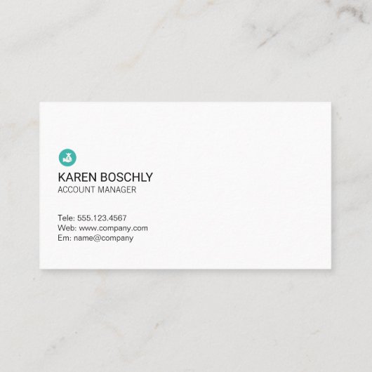 bedrijfsfinanciering | boekhouding | Voorraaddiagr Visitekaartje (Achterkant)