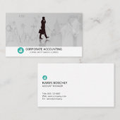 bedrijfsfinanciering | boekhouding | Voorraaddiagr Visitekaartje (Voorkant / Achterkant)