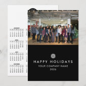 Bedrijfsfoto 2026 Kalender Foto Kerst Kaart (Voorkant / Achterkant)