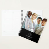 Bedrijfsfoto logo zwart wit team QR code 2026 Planner (Display)