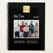 Bedrijfsfoto teamleden naam zwart 2026 planner (Voorkant)